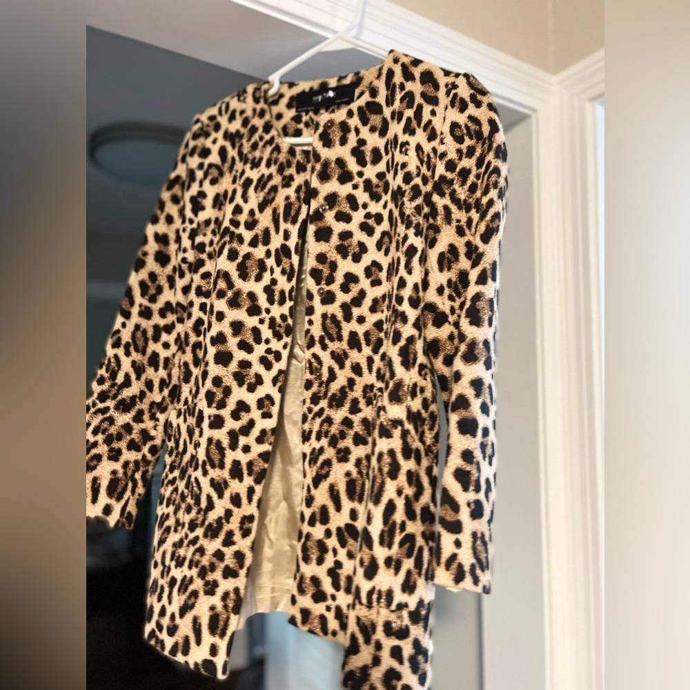 Zara Leopard Cheetah Jacket